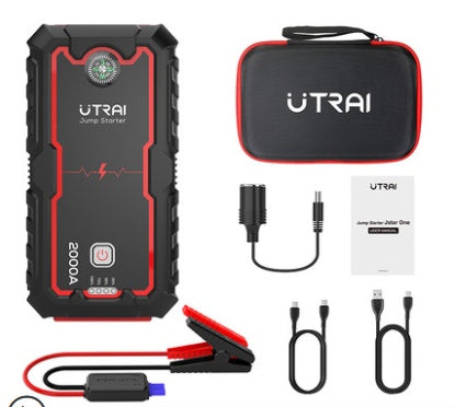 Car Battery Jumper - Emergency Start Power 12V, Large Capacity Mobile Portable Charger