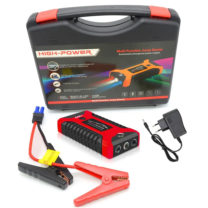 Car Jump Starter 1000A 12V Output 26000mAh/20000mAh  Portable Emergency Start-up Charger for Cars Booster Battery Starting Device