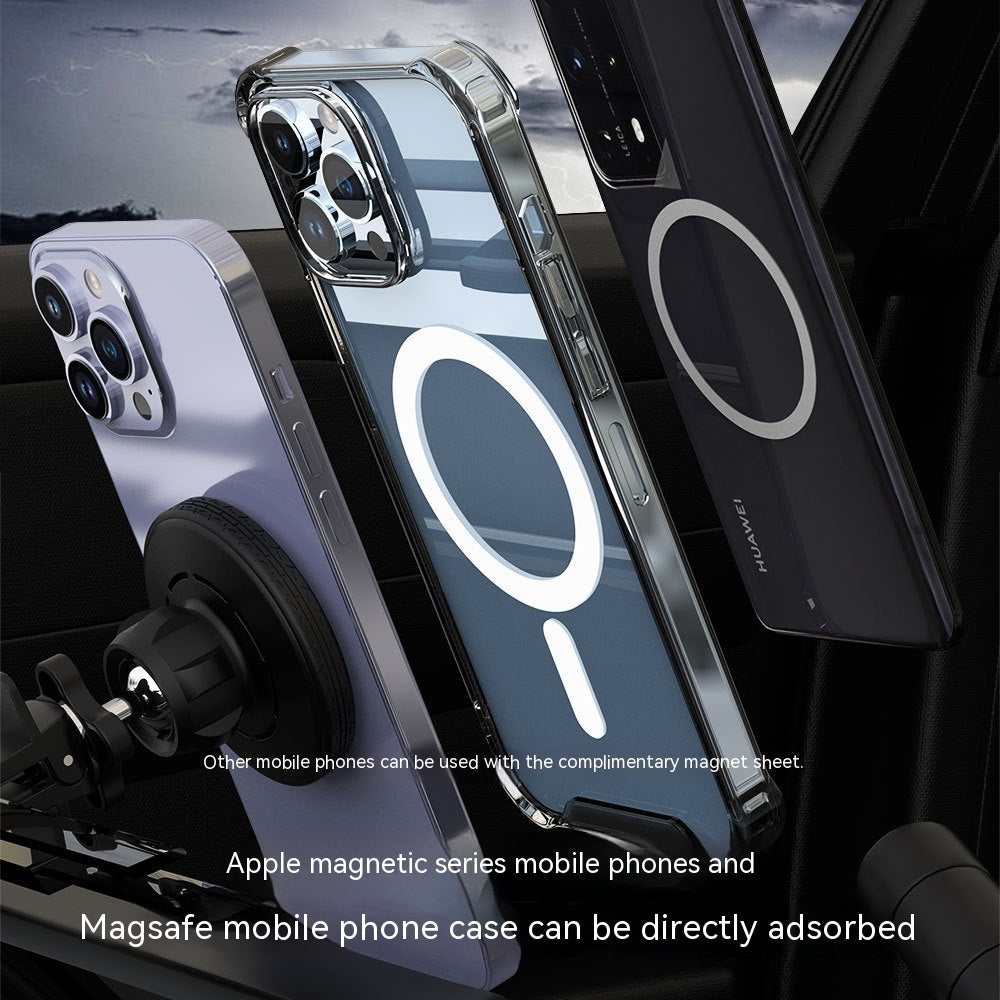 Cell Phone Holder - Car Vent Hub Magnetic Ring Bracket