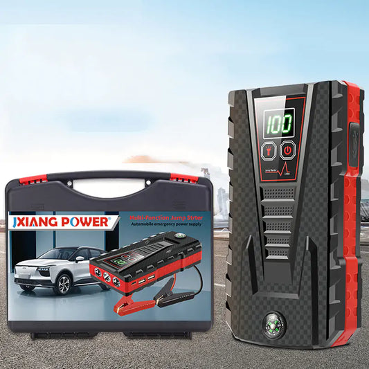 Portable Car Battery Jump Starter - Emergency Assistance