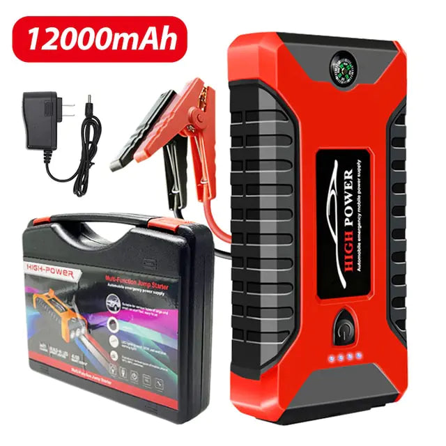 Car Jump Starter 1000A 12V Output 26000mAh/20000mAh  Portable Emergency Start-up Charger for Cars Booster Battery Starting Device