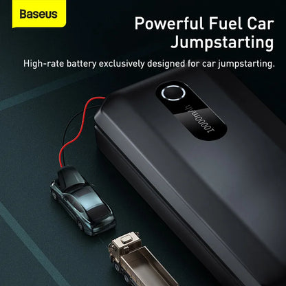 Baseus Car Jump Starter Power Bank 20000mAh 12000mAh Portable Car Booster Emergency Battery Charger 12V 2000A Starting Device