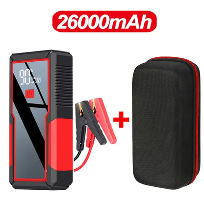 Car Jump Starter 1000A 12V Output 26000mAh/20000mAh  Portable Emergency Start-up Charger for Cars Booster Battery Starting Device