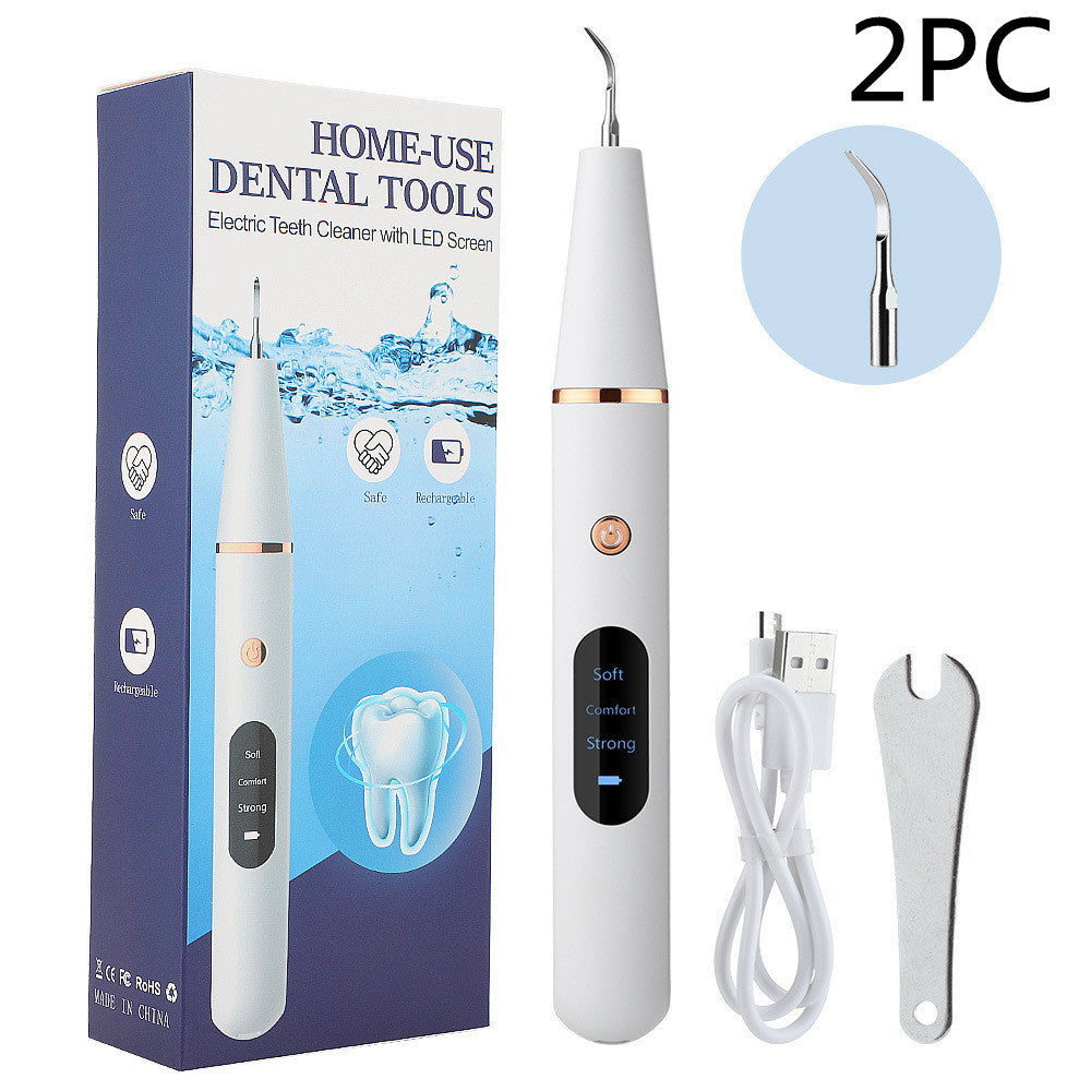 Smart Ultrasonic Teeth Scaler With 3 Gears To Remove Tartar And Stains