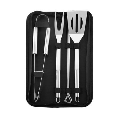 Grilling Season - Stainless Steel Grill Boss' BBQ Tool Combo Set