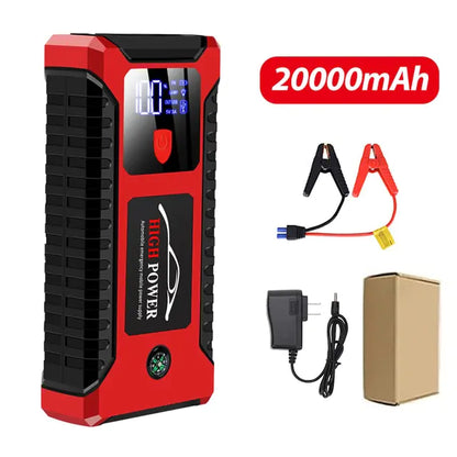 Car Jump Starter 1000A 12V Output 26000mAh/20000mAh  Portable Emergency Start-up Charger for Cars Booster Battery Starting Device