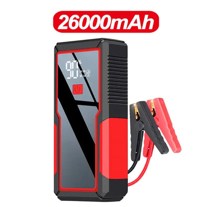 Car Jump Starter 1000A 12V Output 26000mAh/20000mAh  Portable Emergency Start-up Charger for Cars Booster Battery Starting Device